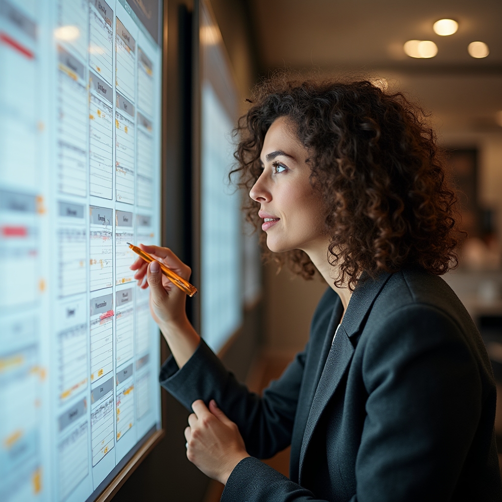 Pianificazione annuale delle spese con calendario finanziario